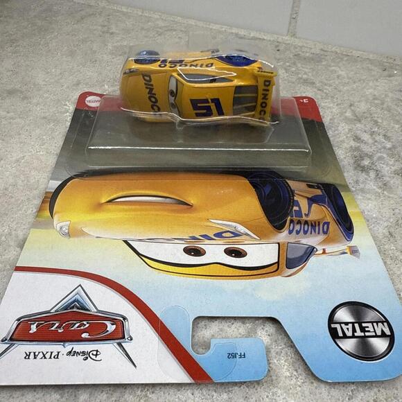 Disney Pixar Cars Dinoco Cruz Ramirez 95 Silver Collection 2019, Mattel New - Picture 4 of 4